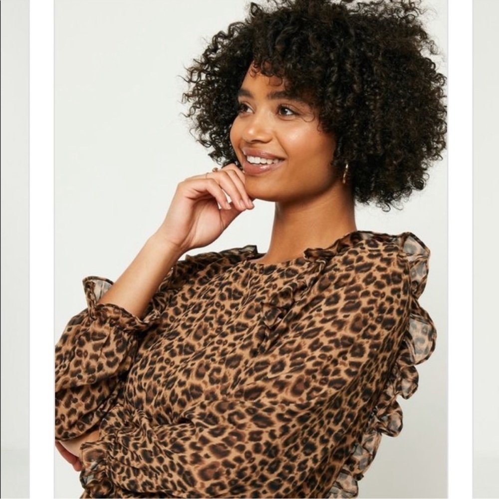 Leopard Print Maxi Dress